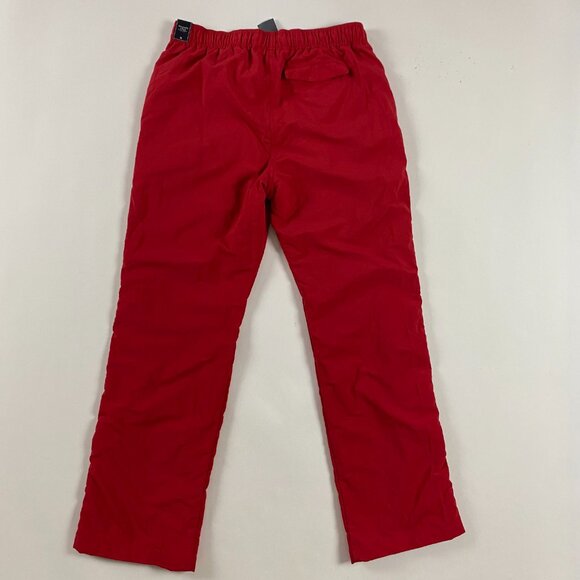 Abercrombie & Fitch Red Sweatpants with Black Stripes - Picture 4 of 16